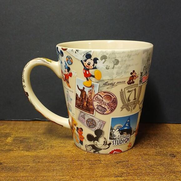 Disney Other - Disney Parks Authentic Original  Ceramic Mug 16oz -  Disney Nostalgia Theme
